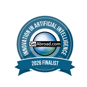 GoAbroad Innovation Awards Finalista 2026 – Sztuczna Inteligencja