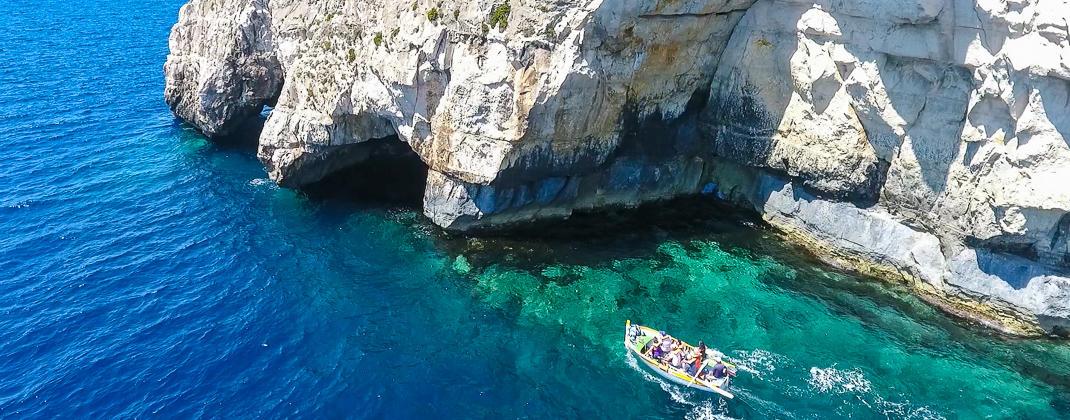 Wycieczka statkiem Blue Grotto 