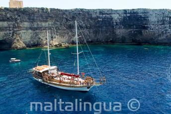 Szkolna wycieczka do Crystal Bay, Comino