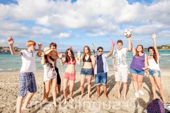 Studenci na plaży