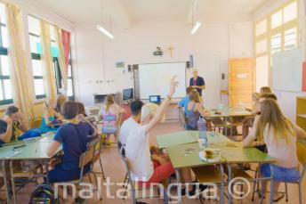 Klasa w szkole letniej