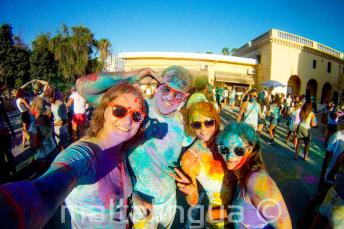 Holi color party w St Julian's